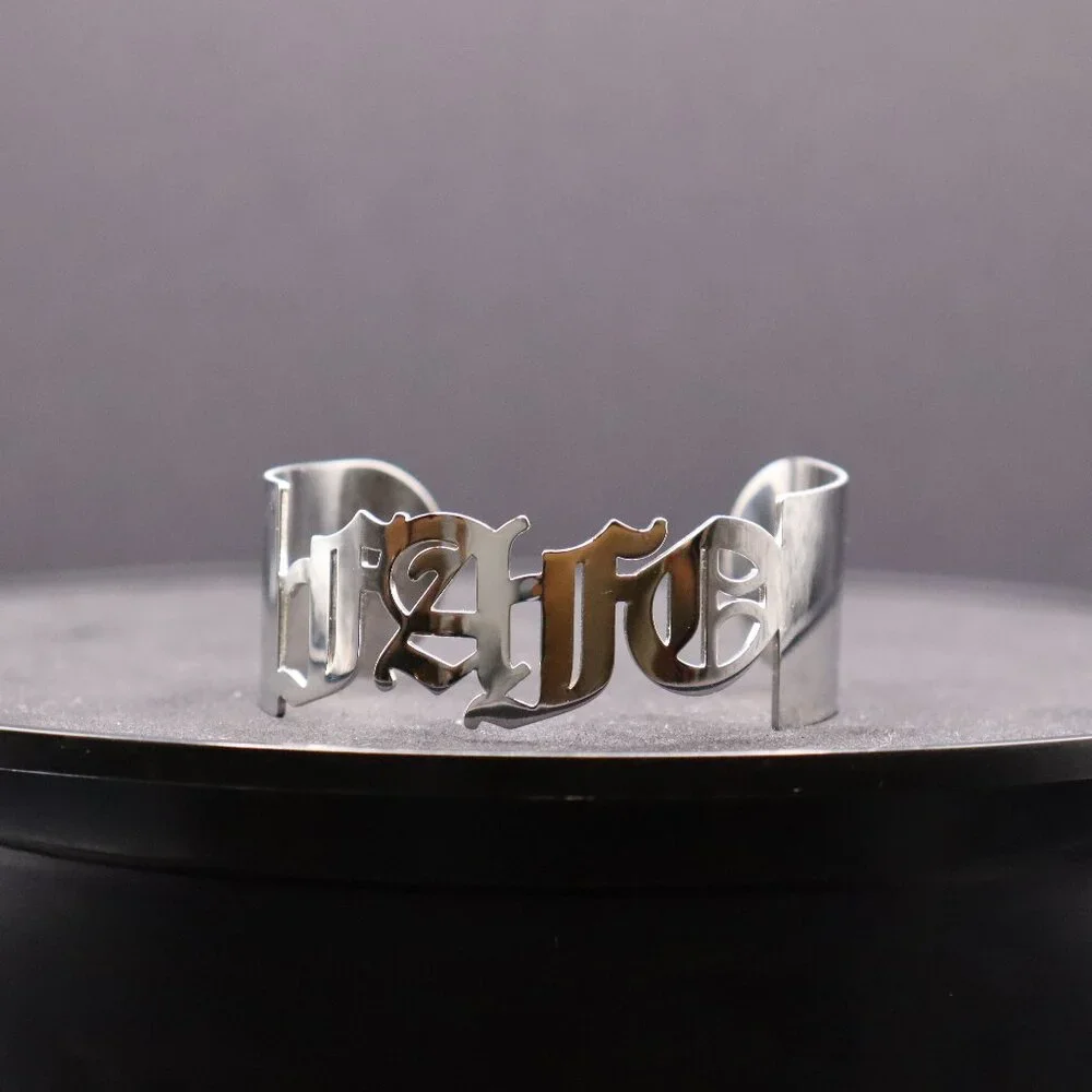 FAFO Metal Cuff Bracelet – For the Fearless & Unapologetic 🔥 - Picture 1 of 3